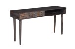 Waves Midnight Console Table, VAC-W008M