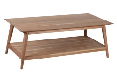 Portola Natural Coffee Table with Shelf, 2005-001NT