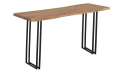 Manzanita Natural Console Table with Different Bases, VCA-CS58N